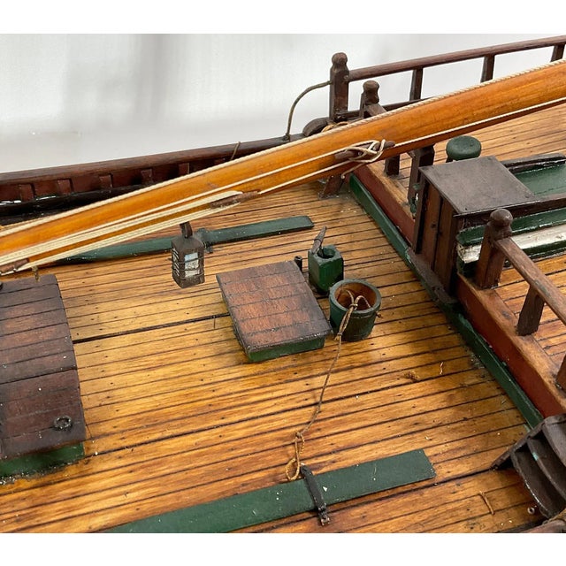 Ship Model "Hudson River Sloop Illinois" For Sale - Image 9 of 12