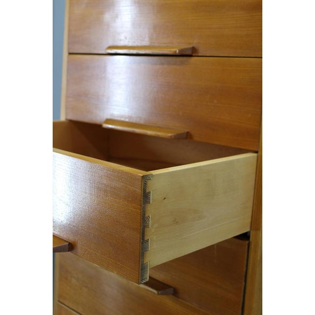 Mid-Century Maple Chest of Drawers, Czechoslovakia, 1960s For Sale - Image 9 of 17