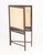 British Mahogany & Silk Two-Panel Folding Screen For Sale In New York - Image 6 of 6