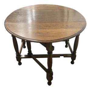 Original Art Nouveau Folding Table, 1910s