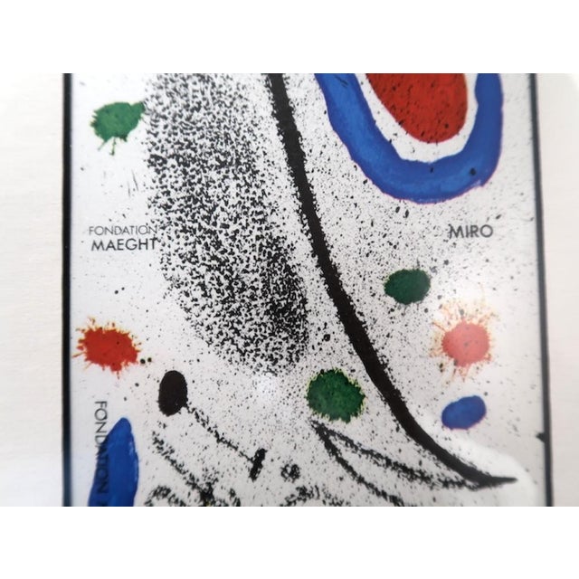 Joan Miró, Fondation Maeght, 1968, Lithograph, Framed For Sale - Image 4 of 5
