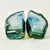 1960s Vintage Boho Chic Hollywood Regency Turquoise Agate Geode Bookends - A Pair For Sale - Image 15 of 16