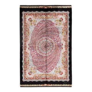 Pasargad DC Exquisite Design Paris Palace Fine Power Loom v. Silk Rug For Sale