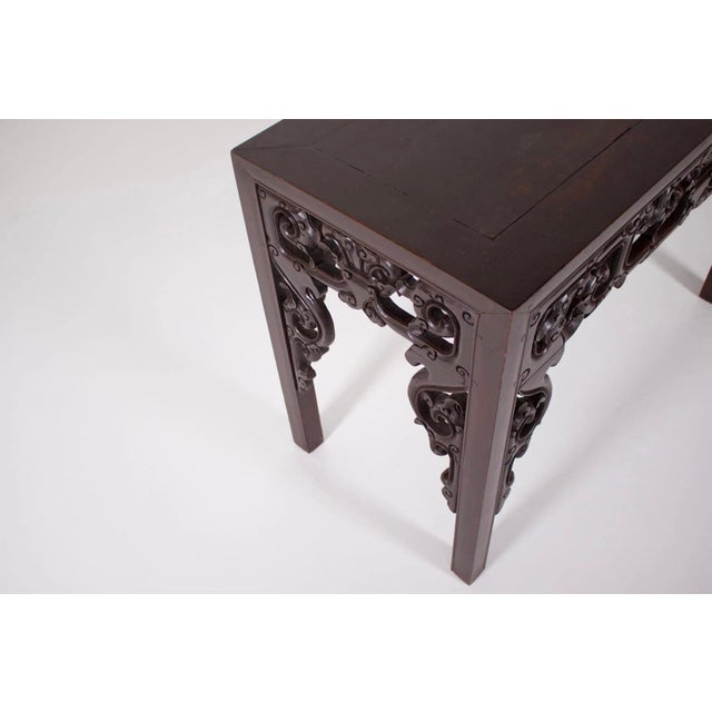 Small Chinese Console Table, 1900s For Sale - Image 3 of 11