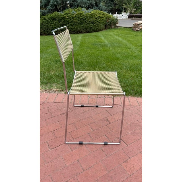 1970s "Spaghetti" Chair Attributed to Giandomenico Belotti for Alias, Italy, Circa 1979 For Sale - Image 5 of 9