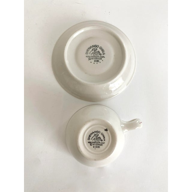 Mid 20th Century Hotel Del Coronado Teacup Set W/Spoon For Sale - Image 5 of 9