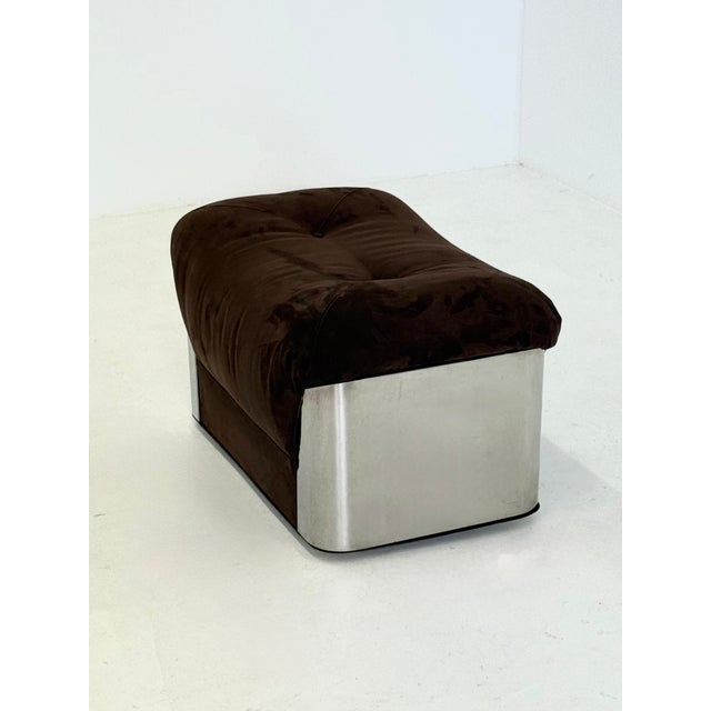 Mid-Century Modern Space Age Pouf by Gian Pietro Arosio, 1970s For Sale - Image 3 of 8