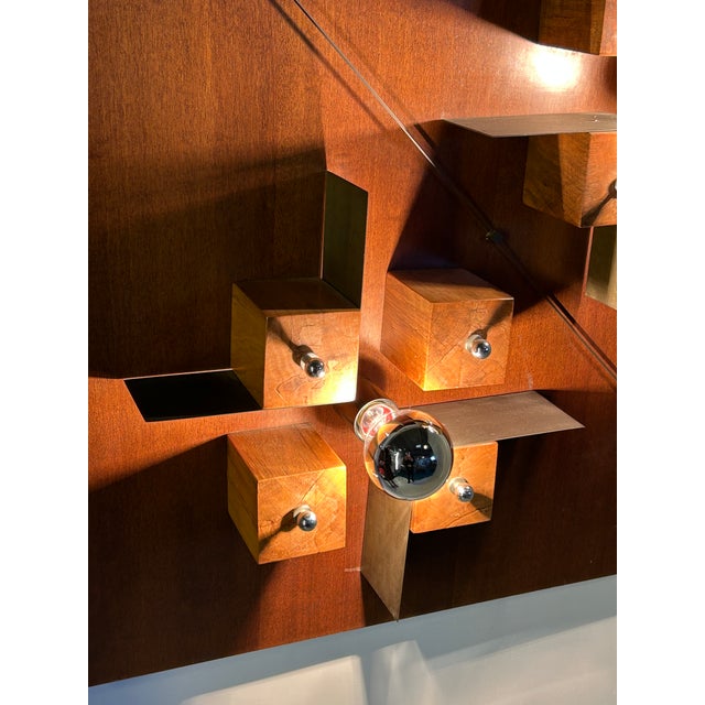 Large Arabesque Light Panel from Hit Proposal, 1970s For Sale - Image 18 of 18