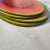 Wood Lacquered Wood Watermelon Placemats With Rubberized Bottoms- Set of 4 For Sale - Image 7 of 10