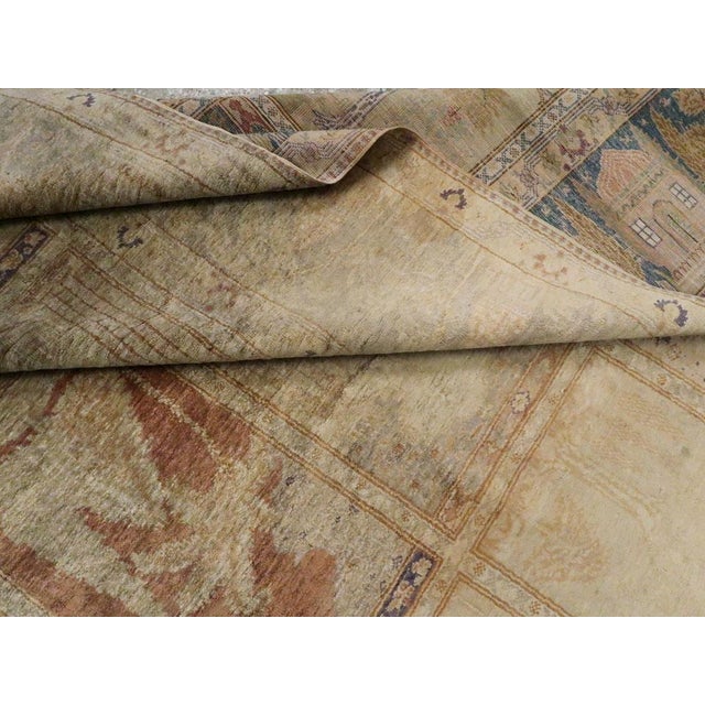 Galerie Shabab Collection Early 20th Century Turkish Silk Kayseri Rug For Sale - Image 10 of 10
