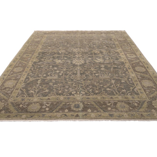 21st Century Contemporary Modern Armenian Wool Rug For Sale - Image 10 of 13