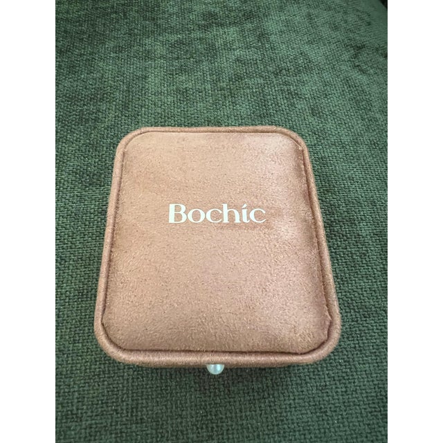 Bochic "Orient" Vintage Ruby, Opal & Sapphires Earrings Set 18K Gold & Silver For Sale - Image 12 of 18