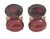 Not Yet Made - Made To Order Christina Addison Grande Gum Drop Earrings With Garnet and Cabochon Garnet and Diamonds For Sale - Image 5 of 12