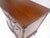 Brown Flame Mahogany Bow Front Claw Feet 3 Drawers Dresser Chippindale Style MINT For Sale - Image 8 of 18
