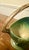 Roseville Bushberry Green Art Pottery Basket For Sale - Image 12 of 12