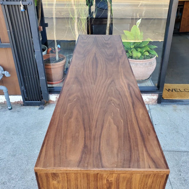 Mid-Century Modern Angeleno Walnut Bookcase For Sale - Image 3 of 12