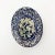 Mid 20th Century Traditional Blue & White Hungarian Wall Plate For Sale - Image 5 of 7
