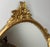 Vintage French Ornate Wall Mirror with Gold Finish For Sale - Image 3 of 8