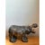 Ceramic Vintage Boho Slab Built Ceramic Hippo For Sale - Image 7 of 12