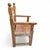 Spanish Armchair in Pine Wood For Sale - Image 3 of 12