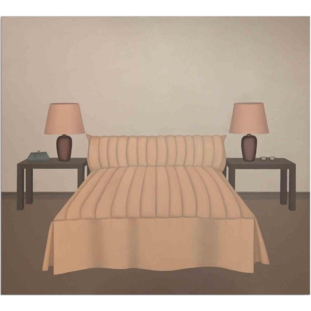 Giovanna Picciau, Modern Oil Painting of a Couple, 1987, Oil For Sale