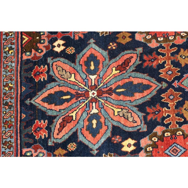Antique Bidjar Rug 4'7'' x 6'8'' For Sale - Image 11 of 12