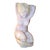 Bernard Simon 1960 Nude Pink Onyx Carved Statue For Sale