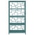 David Francis David Francis Furniture for Chairish Tibet Etagere, Aegean Teal For Sale - Image 4 of 4