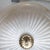 1980s Alabaster and brass pendant For Sale - Image 5 of 8