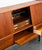 Mid Century Danish Modern Credenza Sideboard Central Bar Teak MCM 6 Drawers 78" For Sale - Image 11 of 12