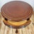 Vintage American Mahogany Gilt Tooled Leather Top Drum Table by Weiman Heirloom For Sale - Image 9 of 15