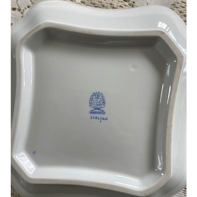 Herend 1990s Herend Handpainted Bowl For Sale - Image 4 of 4