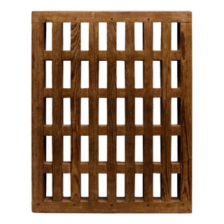 Rationalist Wooden Wall Decoration, 1960s For Sale