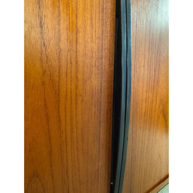 Brown Mid-Century Modern Teak Sideboard For Sale - Image 8 of 10