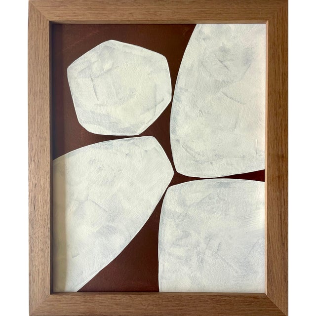 2026 Contemporary Set of Twelve Abstract Paintings on Cotton Paper by Artist r.k. Red For Sale - Image 12 of 15