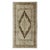 Tan Vintage Turkish Oushak Rug With Medallion Design in Soft Taupe, and Sage Green For Sale - Image 8 of 8