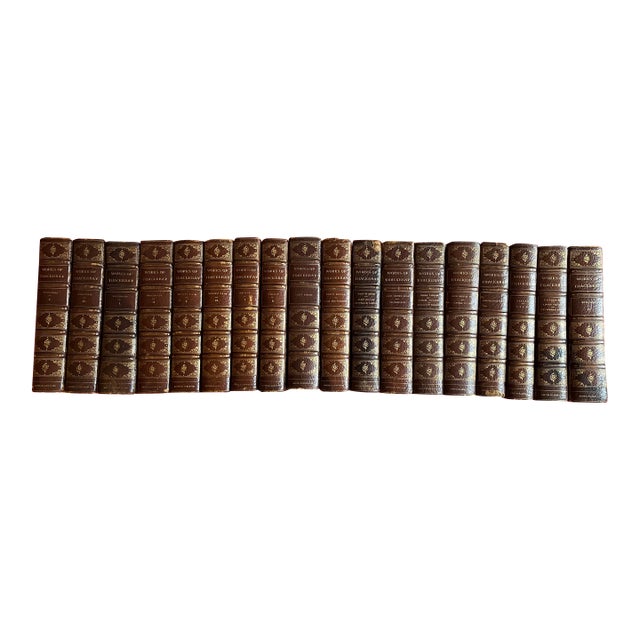 Fine Leather Bindings - The Works of William Makepeace Thackeray - Books From 1869 - 18 Volumes For Sale