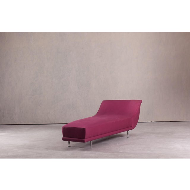 This rare ‘New Tone’ chaise longue was designed by Massimo Iosa Ghini for Moroso, Italy. A striking example of late...