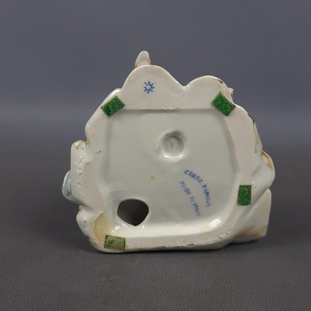 Porcelain Sculpture of Shepherdess with Sheep from Creazioni Fabiola, 1950s For Sale - Image 11 of 17