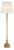 Chapman & Myers by Visual Comfort Signature Cawdor Buffet Lamp in Antique-Burnished Brass with Linen Shade For Sale