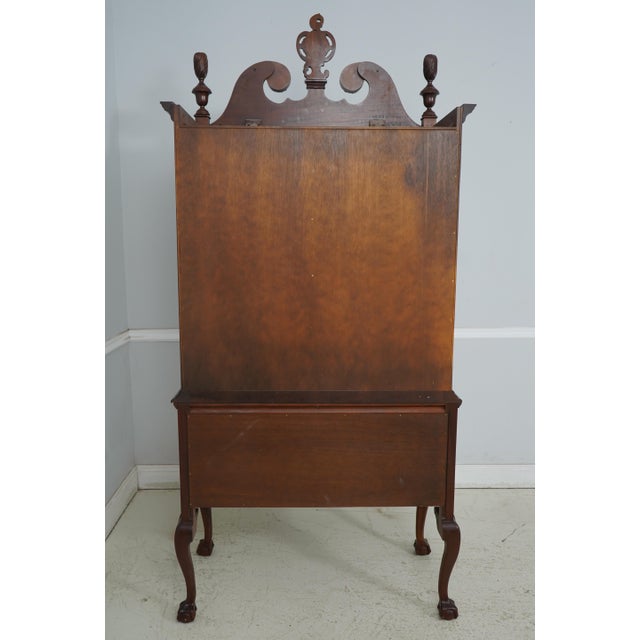 Councill Craftsmen Ball & Claw Mahogany Highboy For Sale - Image 11 of 12