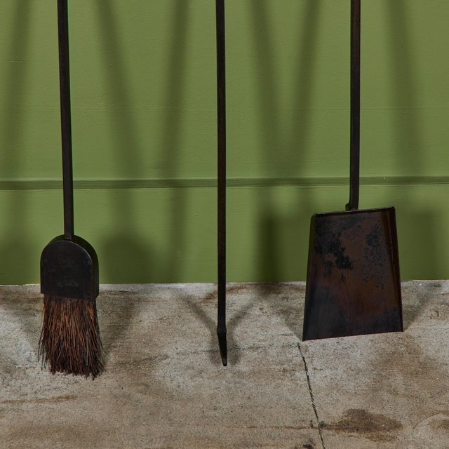 Mel Bogart Fireplace Tool Set For Sale - Image 12 of 13