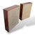 Brown Large Vintage Teak Floor Standing Speakers with Cane Grilles, 1960s, Set of 2 For Sale - Image 8 of 9