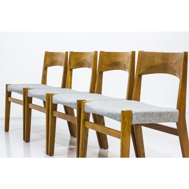Dining Chairs by John Vedel Rieper for Erhard Rasmussen, 1957, Set of 4 For Sale - Image 6 of 13