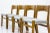 Dining Chairs by John Vedel Rieper for Erhard Rasmussen, 1957, Set of 4 For Sale - Image 6 of 13