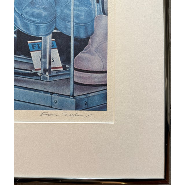 Photorealism "New Shoes" Limited Edition Lithograph by Don Eddy From 70's For Sale - Image 3 of 11