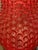 Stunning vintage Fenton glass vase featuring a gorgeous, vibrant ruby red color and intricate raised hobnail pattern....