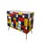 Mondrian-Style Murano Glass Sideboard, 1980s For Sale - Image 3 of 6