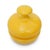 Mid-Century Modern Yellow Ceramic Vase with Lid by Enzo Bioli for Il Picchio, 1970s For Sale - Image 3 of 12