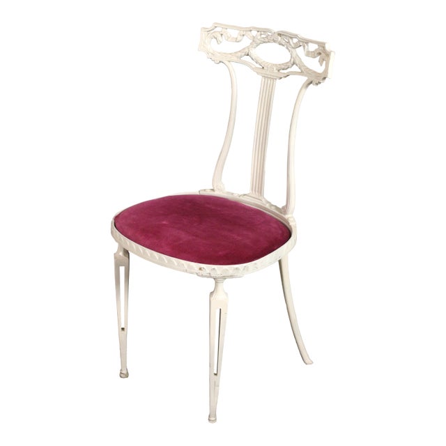 1950s Italian11950s Neoclassical Chair Attributed to Palladio For Sale